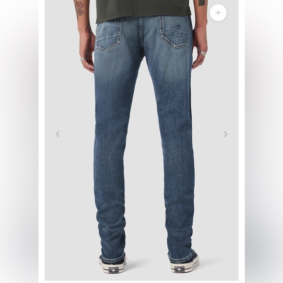 NWT MENS HUDSON ZACK SKINNY FIT JEANS